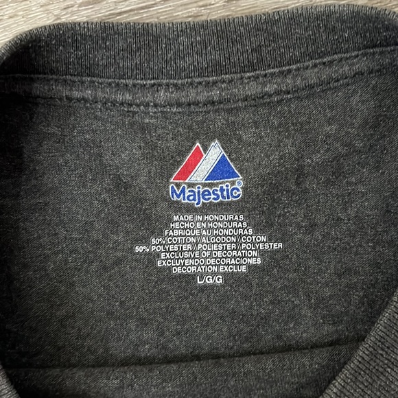 Angels baseball grey t shirt. Size large - Picture 3 of 5